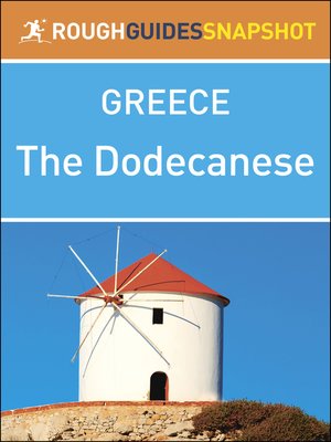 cover image of Rough Guides Snapshot Greece - The Dodecanese